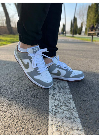 Білі Осінні кросівки чоловічі nike sb dunk x yuto horigori найк сб данк No Brand