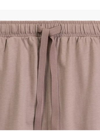 Темно-бежева жіноча бавовняна піжама кофта + брюки Atlantic