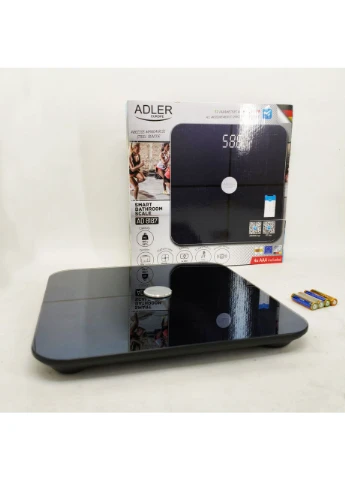 Весы напольные AD 8187 Smart Black Adler (381038033)