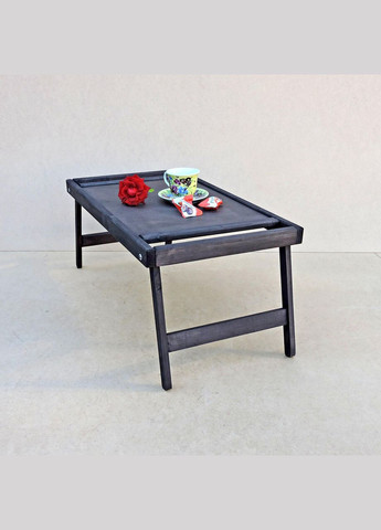 Столик-поднос для завтрака из дерева Теннесси венге (СТП-000612) No Brand (327845942)