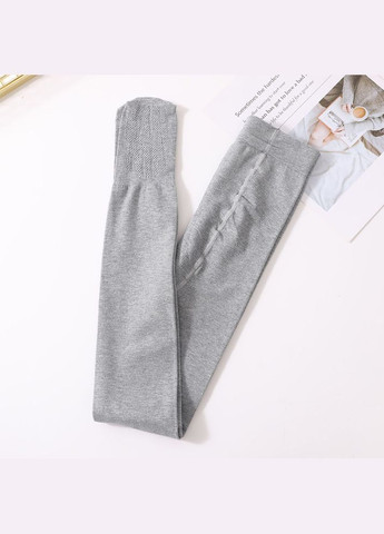 Колготки хлопковые 200D светло-серые No Brand (317539680)