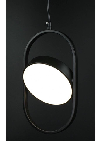 Люстра светодиодная подвесная LED светильник для квартиры на потолок лэд 26961 Черный 40-240х10х18 см. Sunnysky (324396600)