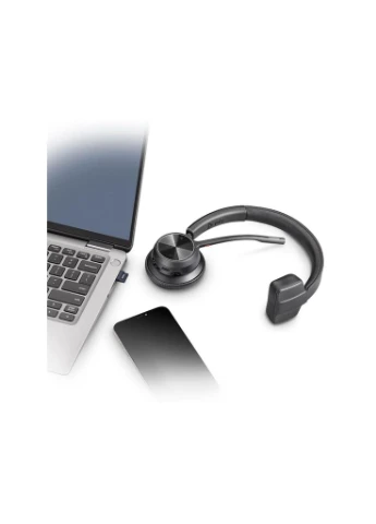 Навушники Voyager 4310-M USB-A/Bluetooth з адаптером BT700 Black (77Y91AA) Poly (393966589)