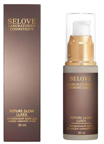 Антивіковий крем для шкіри навколо очей Future Glow Luxea 30ml (1543530-43853181) Selove Laboratories Cosmetique (368908346)