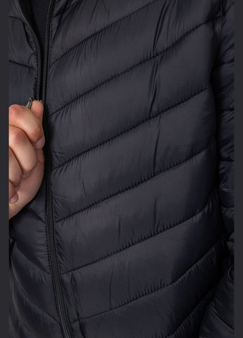 Чорна демісезонна куртка чоловіча демісезонна, колір сірий, Ager