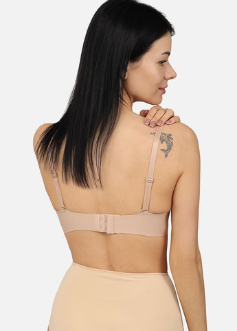 Бежевый бюстгальтер женский цвет бежевый цб-00267889 No Brand полиэстер