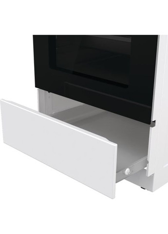 плита gk5a22wh комбинированная, 68л, 50x60см, эмалированный реш, с крышкой, Gorenje