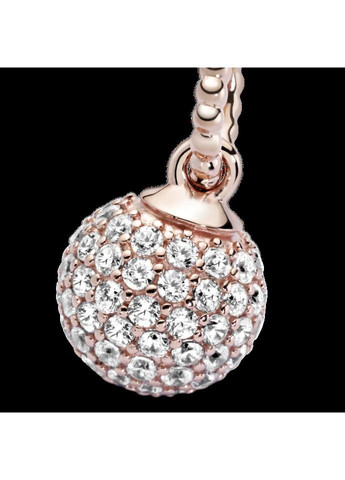 Серебряный шарм Пандора "Источник сияния" с покрытием 14K розовым 388686C01 Kabluchka (355345692)