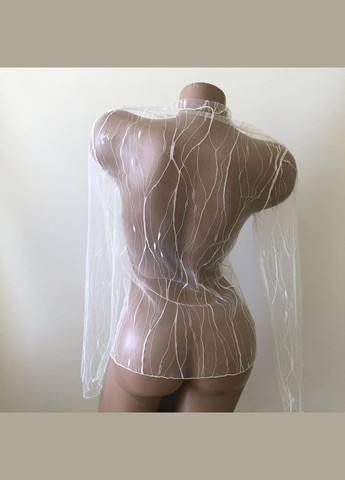 Біла прозора кофтинка павутинка гольф кофточка сітка водолазка блузкаhoney fashion accessories (10-50) No Brand