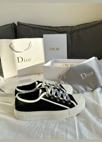 Черные кеды Vakko Dior Sneakers Low Black Premium