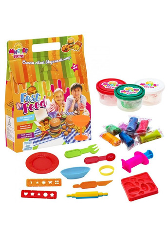 Набор для творчества "Мистер тесто - fast food" ( ) Strateg (338877841)