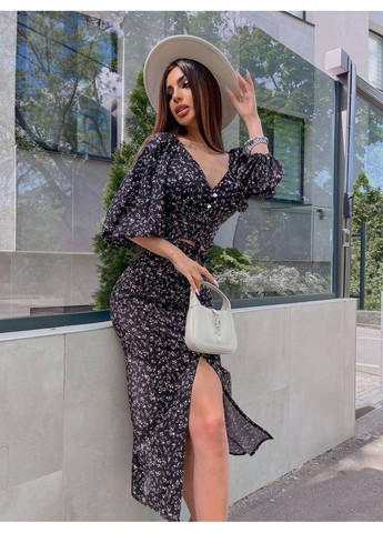 Костюм з топом і спідницею з розрізом Україна (353495279)