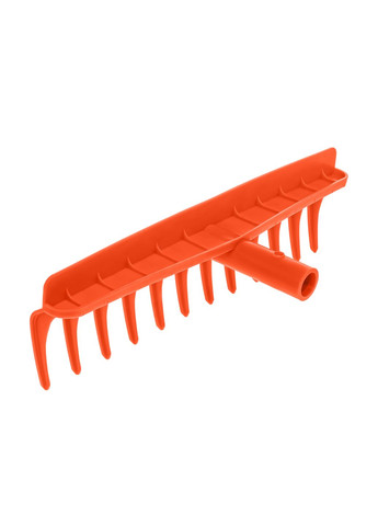 Грабли прямые штыревые садовые пластиковые с 12 зубьями BOLRGM Польша без черенка Expent (322897640)