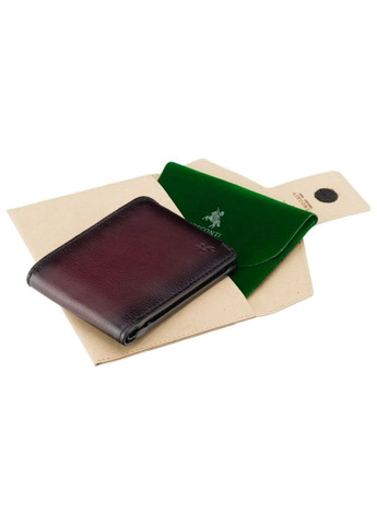 Тёмно мужской кожаный кошелёк без защелки MT92 B/BG Visconti (303829954)