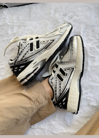 Белые демисезонные кроссовки мужские и женские new balance 1906r white metallic gold | нью беланс 1906r белые No Brand