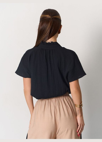 Чёрная блузы 15161 ISSA PLUS