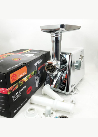 М'ясорубка із соковижималкою MS-2018 2500 Вт. Колір: білий Domotec (364665395)