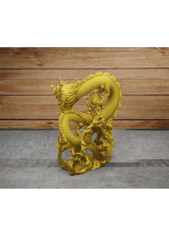 Статуэтка китайского дракона в классическом стиле. Белый. 10 см. ЗаСвіт (280940748)