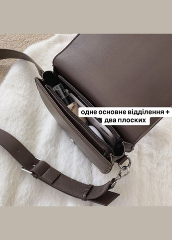 Жіноча сумка-сідло 02649 крос-боді на ремінці No Brand (344446753)