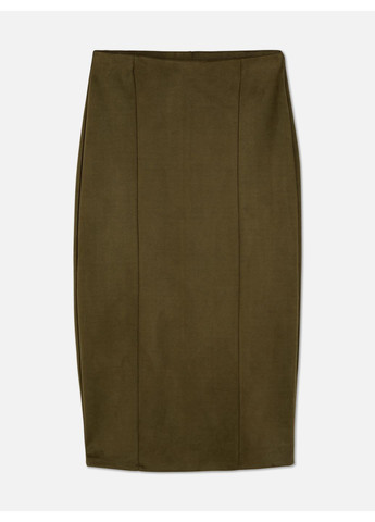 Оливковая (хаки) юбка демисезон,хаки, Primark