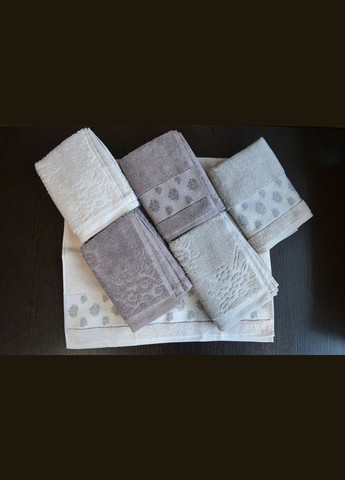 Набор полотенец 50х90 см Lavanta, лицевые 6 шт. Pupilla комбинированный