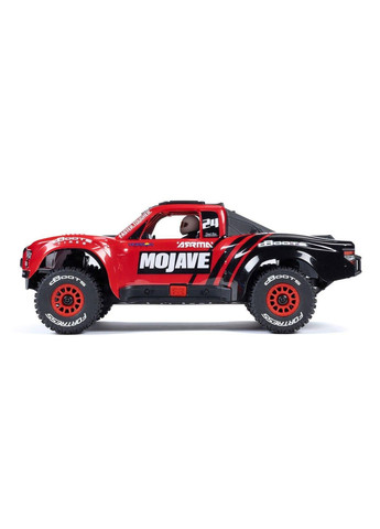 Машинка на радіокеруванні Mojave Grom MEGA 4WD 380 Brushed 1/16 Desert Truck RTR (ARA2104T1 Red) Arrma (369764899)