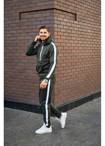 Костюм спортивный мужской на флисе No Brand спортивный костюм (360600032)