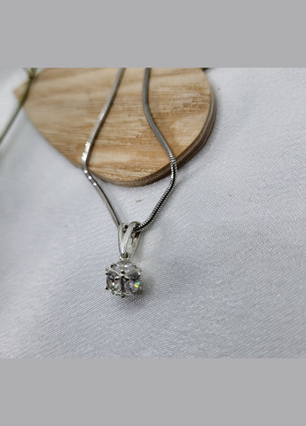 Срібна підвіска підвіс Кулька в каменях срібло 925 проба 1.50г 3160 No Brand (306742024)