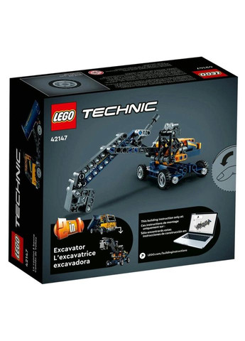 Конструктор Technic Самосвал 177 деталей (42147) Lego (281425655)