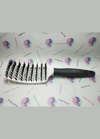 Щетка скелетка продувная комбинированная, изогнутая с прорезиненной ручкой (0076B) Salon Professional (299484413)