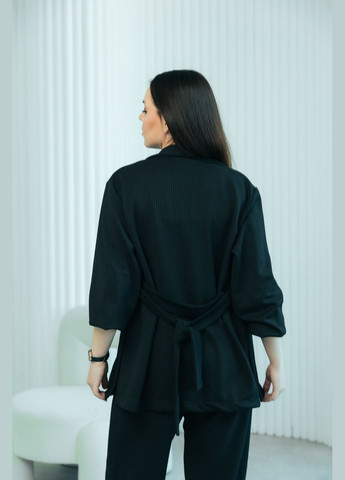 Черный женский masoli классический женский жакет No Brand - всесезон