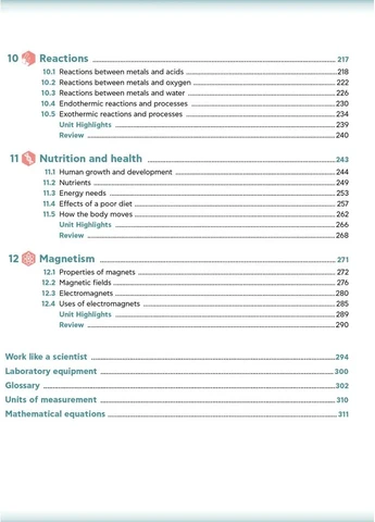 Science Lower Secondary 2. Student's Book Vector (370073218)