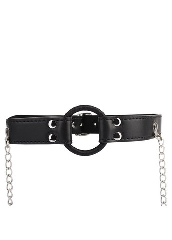 Кляп з кільцем та затискачами для сосків BEHAVE! Luxury Fetish чорний Chisa (331151718)