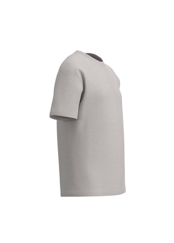 Серая мужская футболка oversize fit u-neck с коротким рукавом MAN's SET