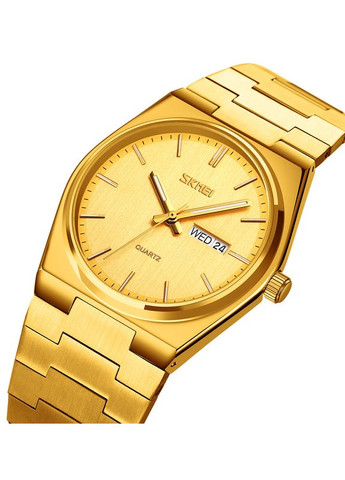 9288GDGD Gold-Gold кварцевый сasual, классический Skmei (323136799)
