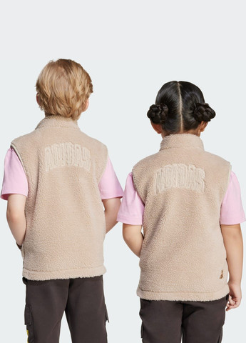 Бежева демісезонна жилет the simpsons kids adidas