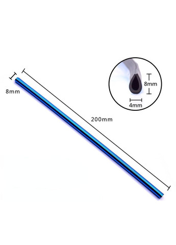 Молдинг - смуга для решітки повітроводу, дефлектора, вентиляції, червоний No Brand (362345694)