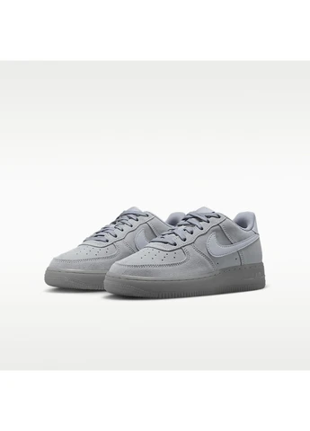 Серые демисезонные кроссовки air force 1 grey bq5485-003 Nike