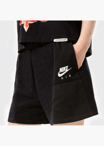Шорты женские W Nsw Air Flc Short Black DM6470-010 Nike (326784158)