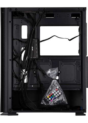 Корпус Gaming Virtus Neo Tempered Glass без БП Black (-G3301N) 2E (370605334)