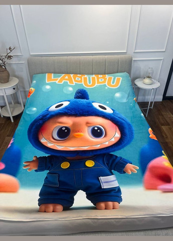 Плед 3D Лабубу №12 31274 135х160 см FlexDress (364491728)