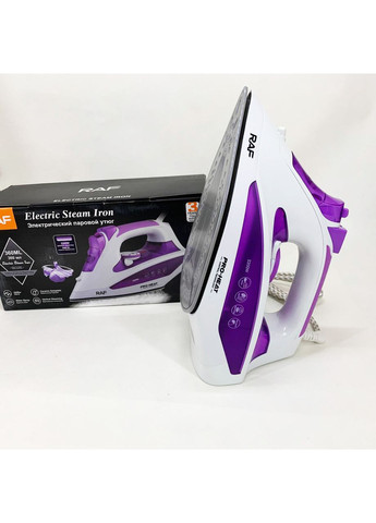 Праска з керамічною підошвою R.1233 потужність 2200Вт 320 мл purple RAF (364664011)