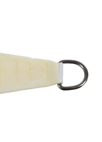 Теневой треугольный тент парус для защиты от дождя солнца полиэстер с УФ покрытием 4х4х4 м (481513-Prob) Бежевый Unbranded (362473982)