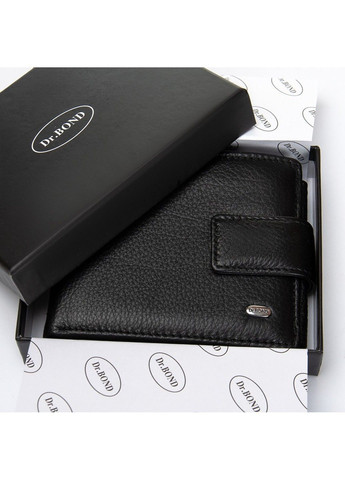 Мужской кожаный кошелек M2CK black Dr. Bond (322690731)