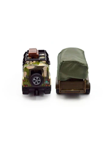Игровой набор – LAND ROVER DEFENDER МИЛИТАРИ с прицепом TechnoDrive (297138111)