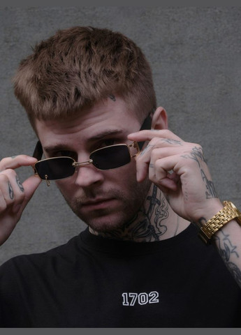 Сонцезахисні окуляри з пірсингом iron gold Without (326741687)