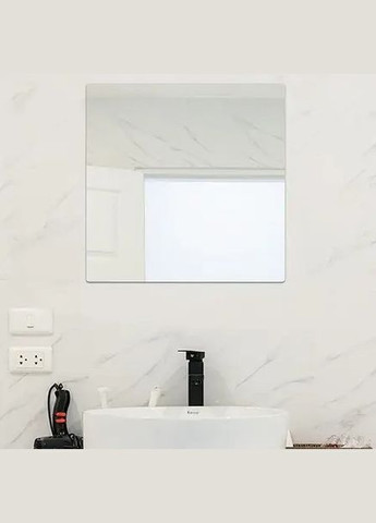 Квадратна акрилова дзеркальна дзеркальна самоклейна панель 30x30 см No Brand (315765744)