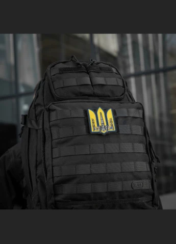 Нашивка Трезубец UAWing (вышивка) Black M-TAC (315047861)