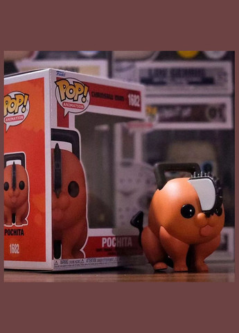 Фигурка Человек-бензопила Почита (80322) Funko Pop (326887426)