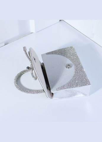 Праздничный клатч с камешками и бантом. No Brand (322414752)